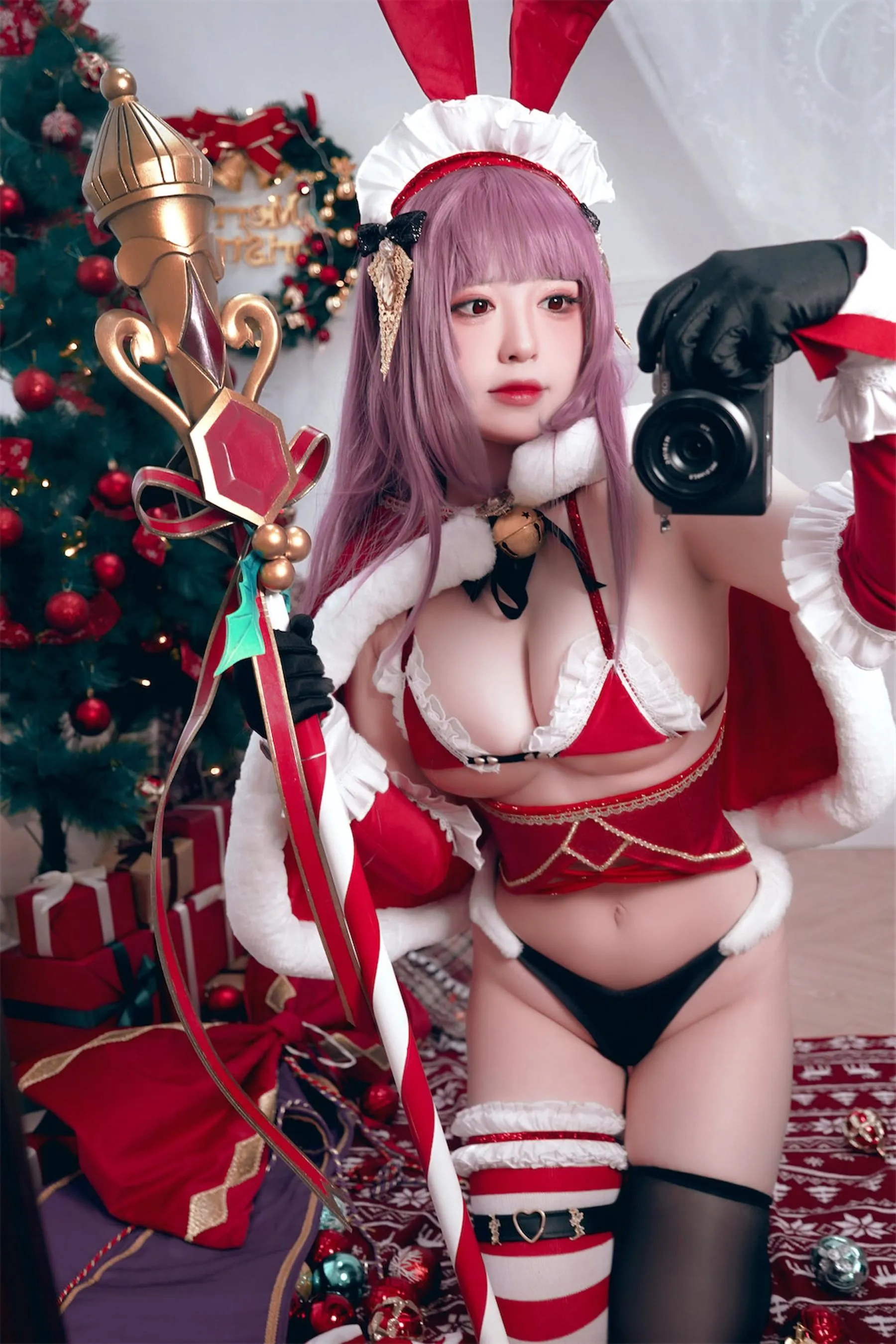 半半子 – NO.63 Christmas Bunny Aike [41P]插图9